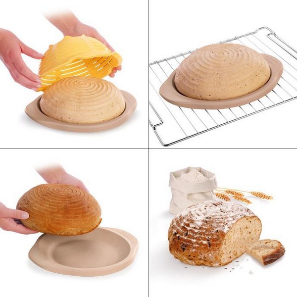 Силиконова кръгла форма за хляб Tescoma Della Casa