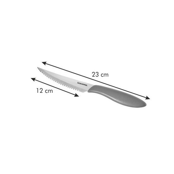 К-т ножове за стек 6 бр., Tescoma Presto, кафяв 12 cm