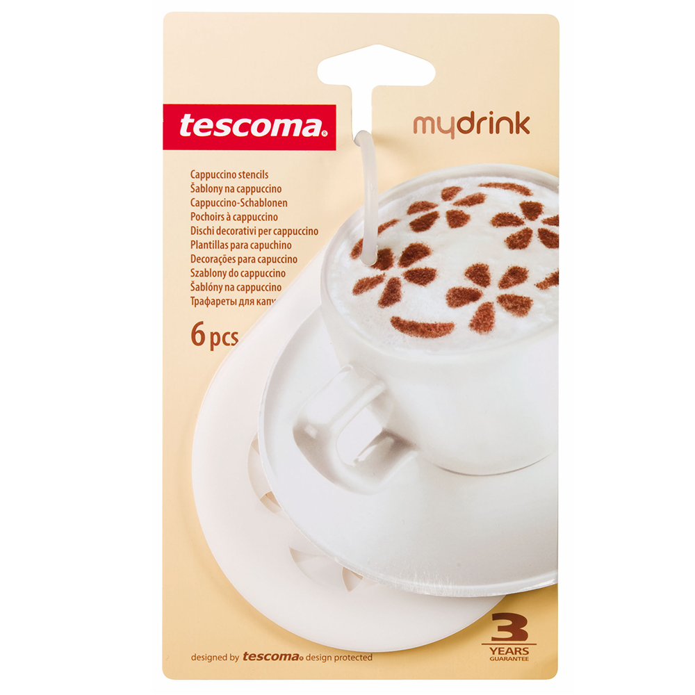 Шаблони за декорация комплект Tescoma MyDrink 6 броя